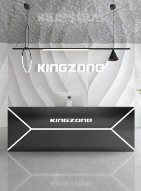 简约现科46464技代感不锈吧台服装店理店个性发收银钢台舞蹈室公