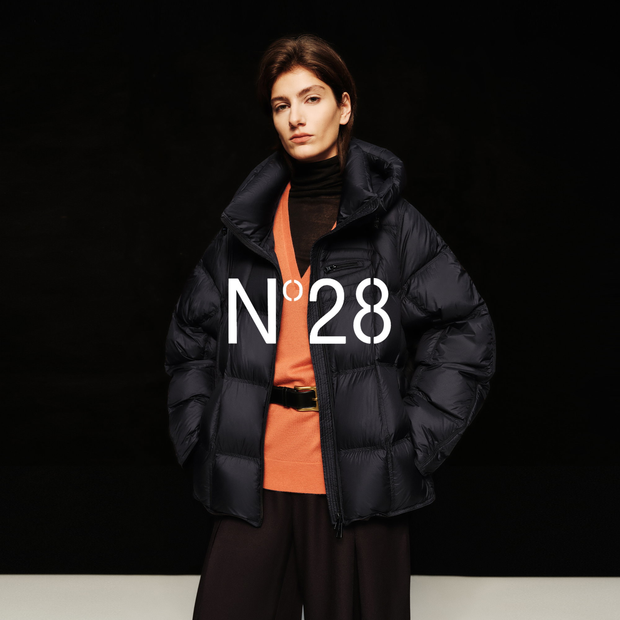 轻奢鹅绒服女秋冬加厚保暖