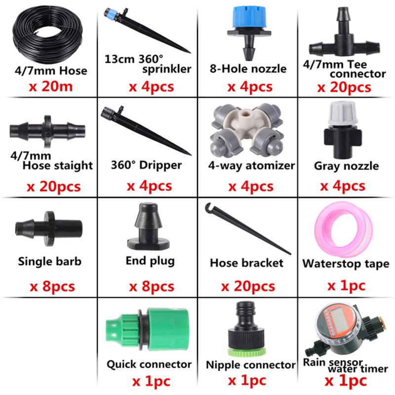 现货Aumat Garde Waterig System Kit Self Garde Irrigatio