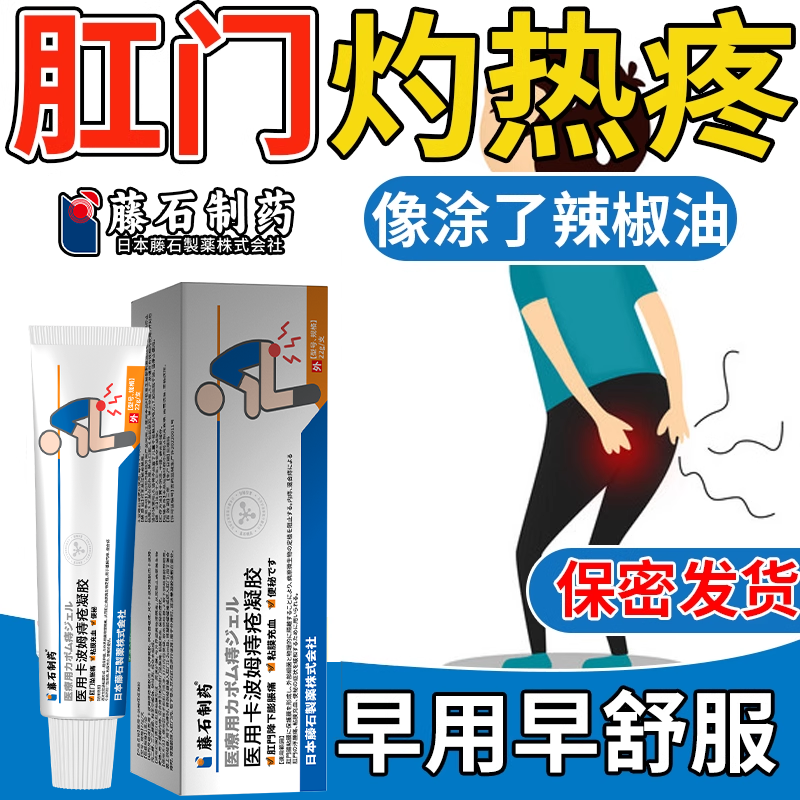 肛门火辣辣屁眼疼红肿肛窦炎医用