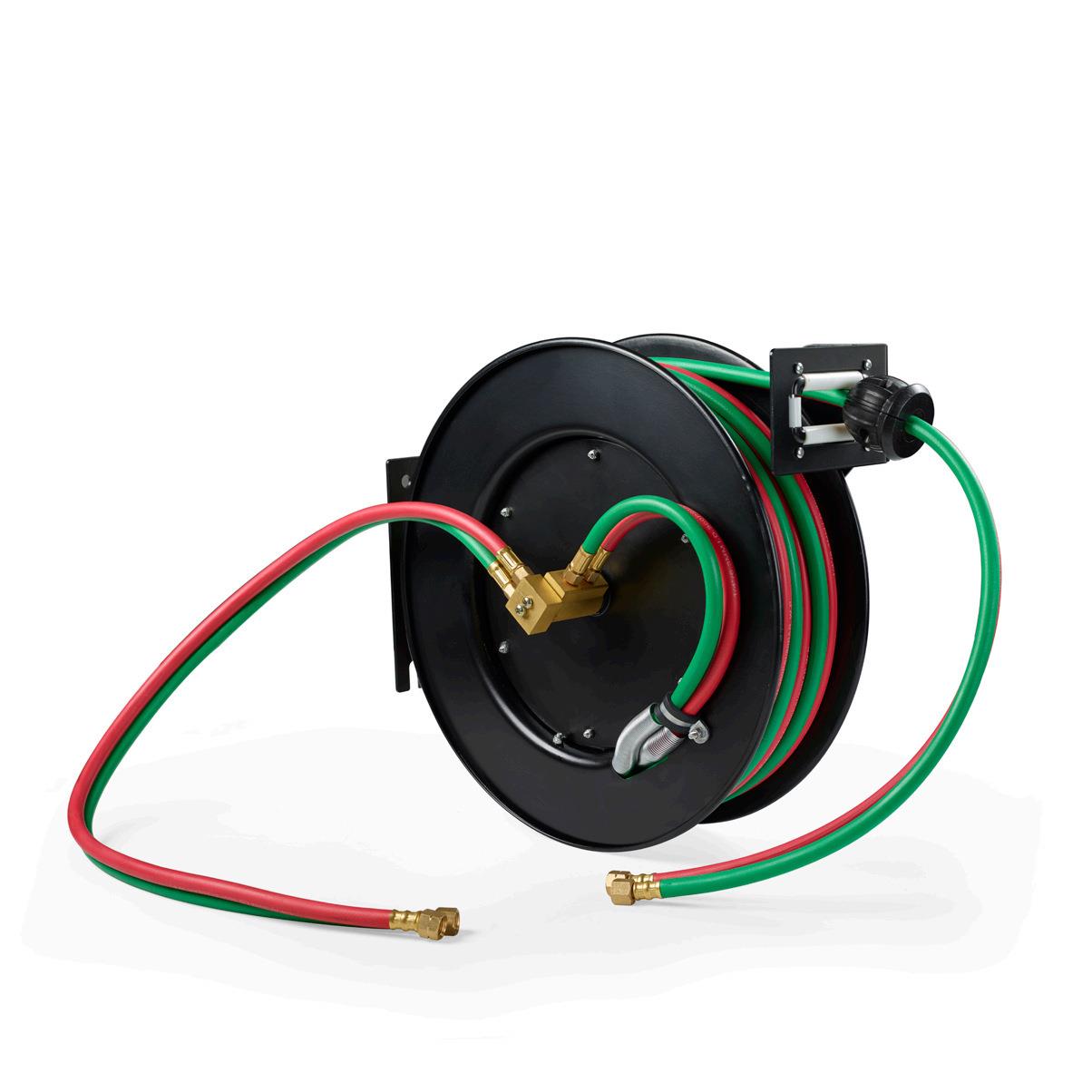 贸易出口专用工业焊割自动收缩卷管器切割专用气鼓源头工厂直供