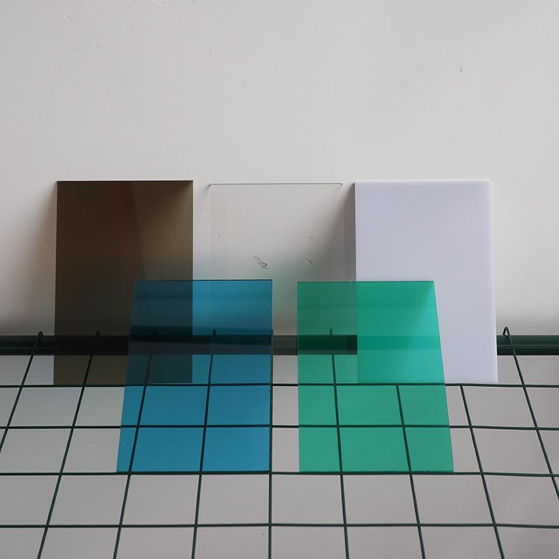 厂家pc板透明聚碳酸酯板pc采光户外顶棚透明雨棚车棚板材pc板