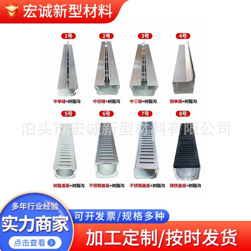 厂家生产金属不锈钢盖板复合排水沟下水道地沟盖板重型可过车防锈