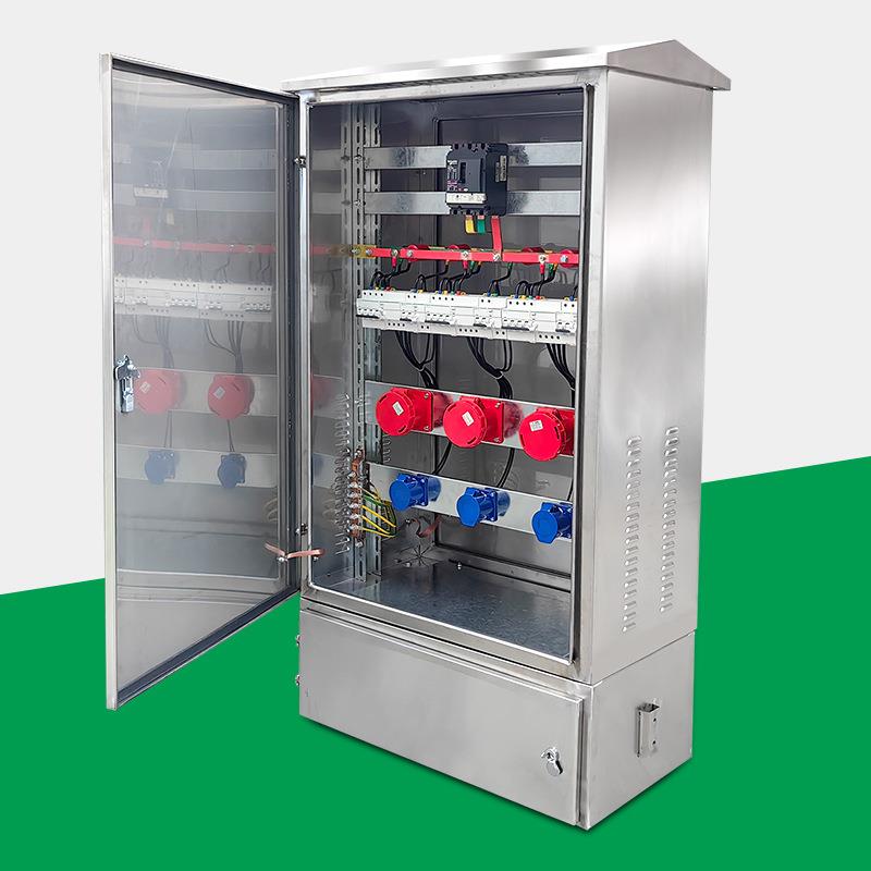 户外电源检修箱不锈钢电源柜IP65配电箱插座箱防水电控柜电控箱
