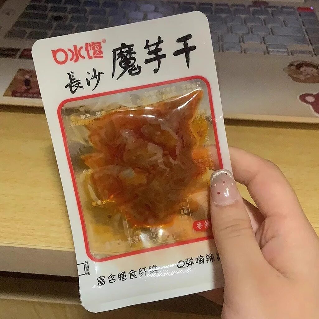 【抢】口水馋湖南长沙产香辣魔芋干丝网红零食爆款麻小吃