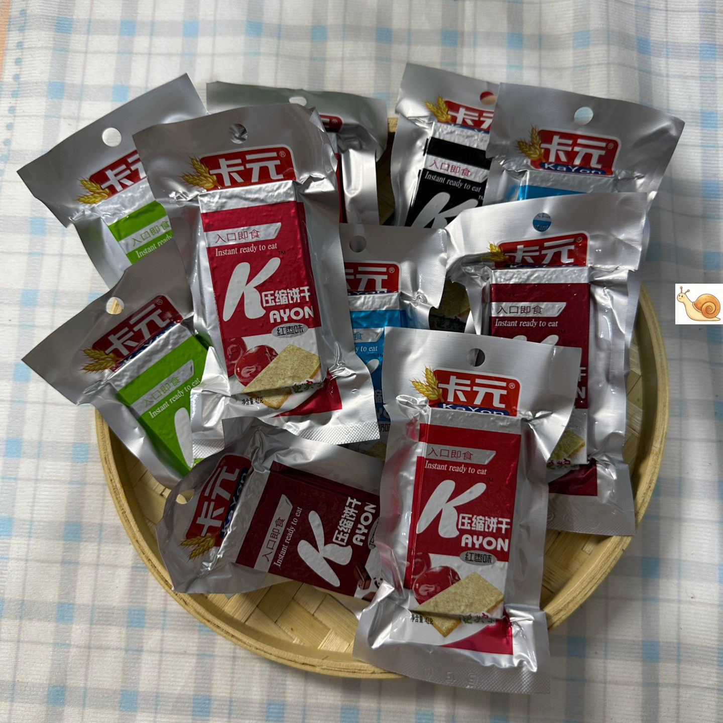 卡元压缩饼干杂粮代餐户外干粮