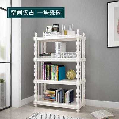 XI3简约实木书家落地置物架客厅墙角小架展用示E架卧室F76HHJ8J多