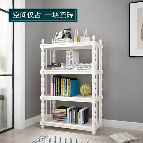 XI3简约实木书家落地置物架客厅墙角小架展用示E架卧室F76HHJ8J多