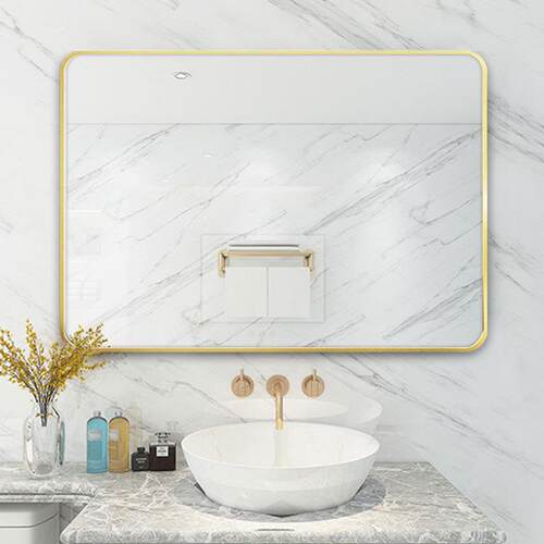 室子贴2815YSJ墙自粘洗漱镜台免打孔厕所卫间洗手壁挂梳妆化浴妆