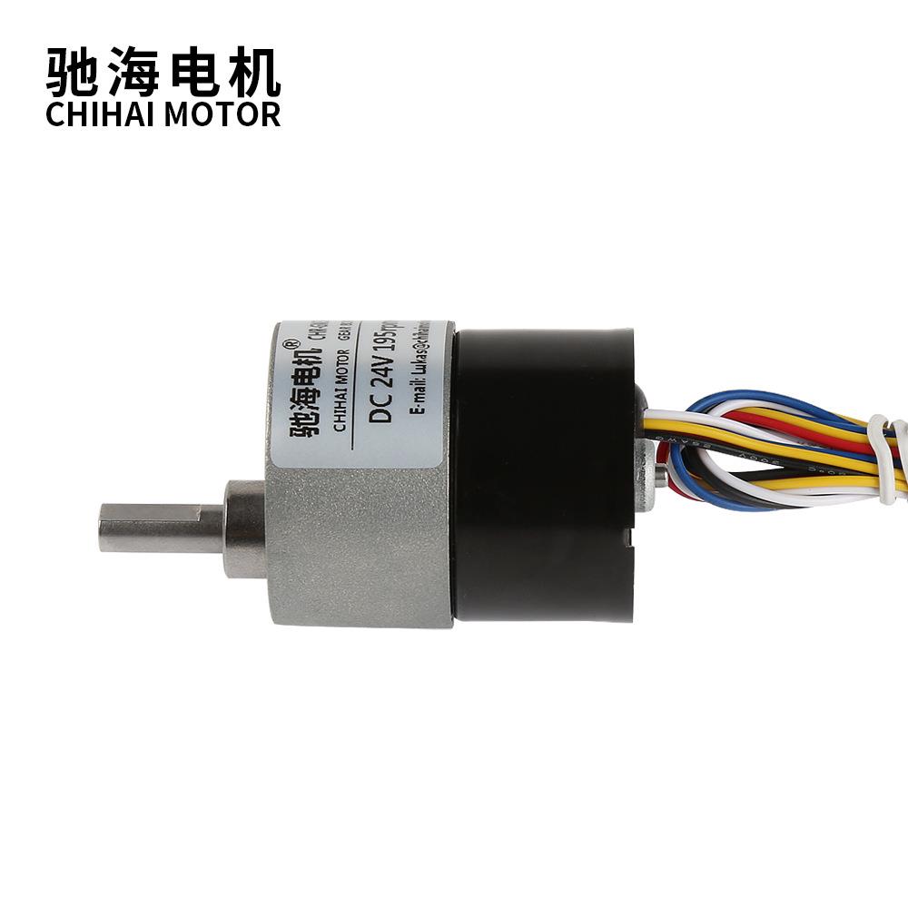 厂家直销GM37BLDC3525直流无刷减速马达带刹车过流保护