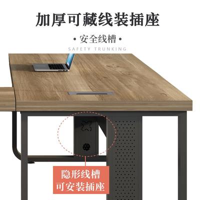 主管桌总经理桌大班台总裁老板桌简约现代办公家具办公室桌椅组合