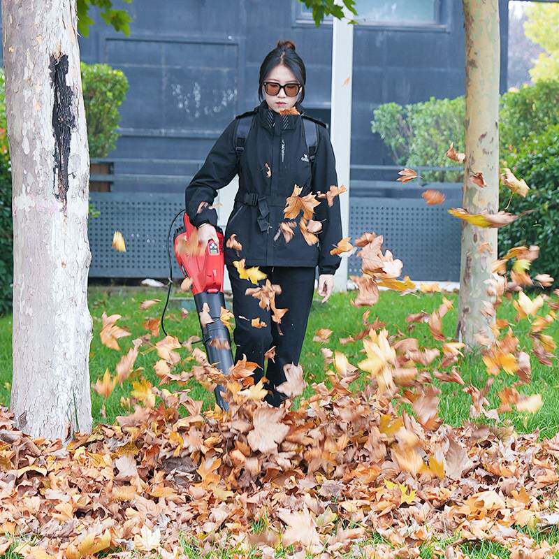 中村一郎电动树叶吹风机手提式大功率充电式垃圾清理鼓风机工业款