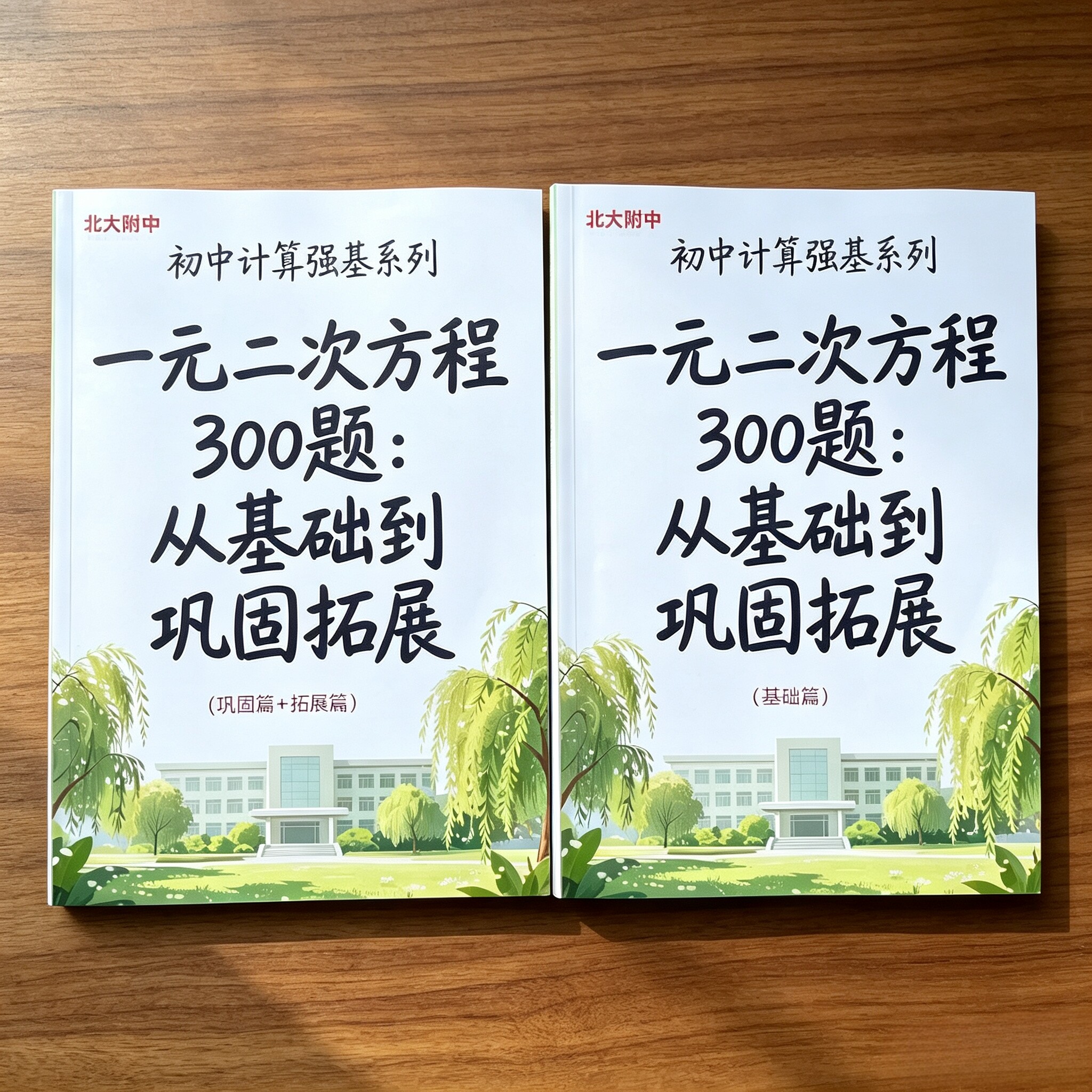 北大附中初中计算强基系列一元二次方程300题基础篇+巩固拓展篇