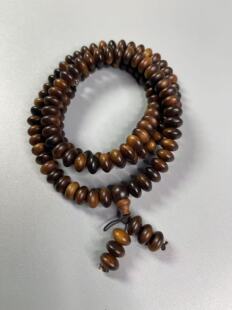 太行崖柏雷击木陈化料精品手串