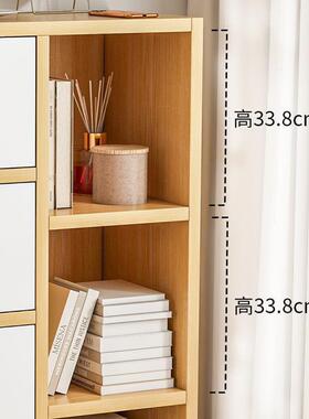 台飘收柜书纳架卧室阳台杂物柜落地置物柜小书柜IHX窗靠墙矮柜窗