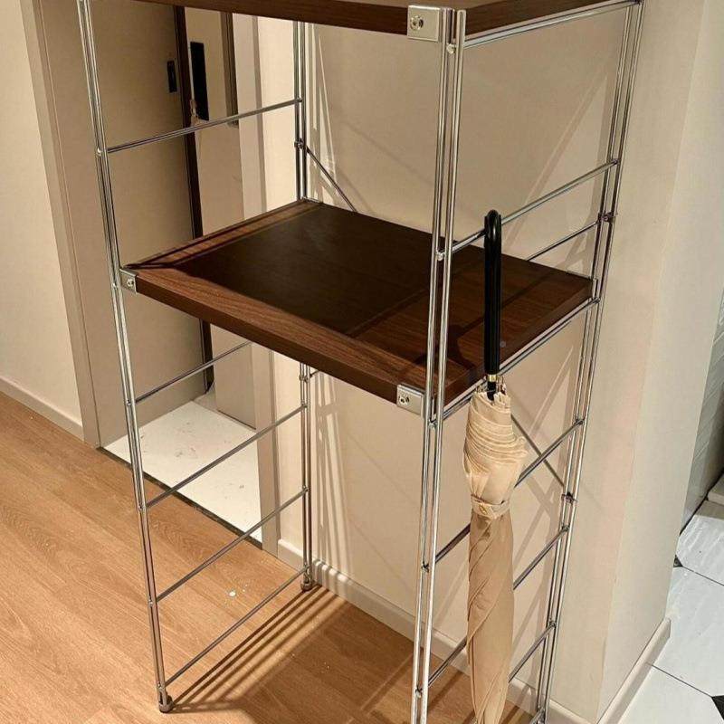 新款家用纳扫地人机器KYB置物架约阳台储物柜落简地多层杂物猫窝