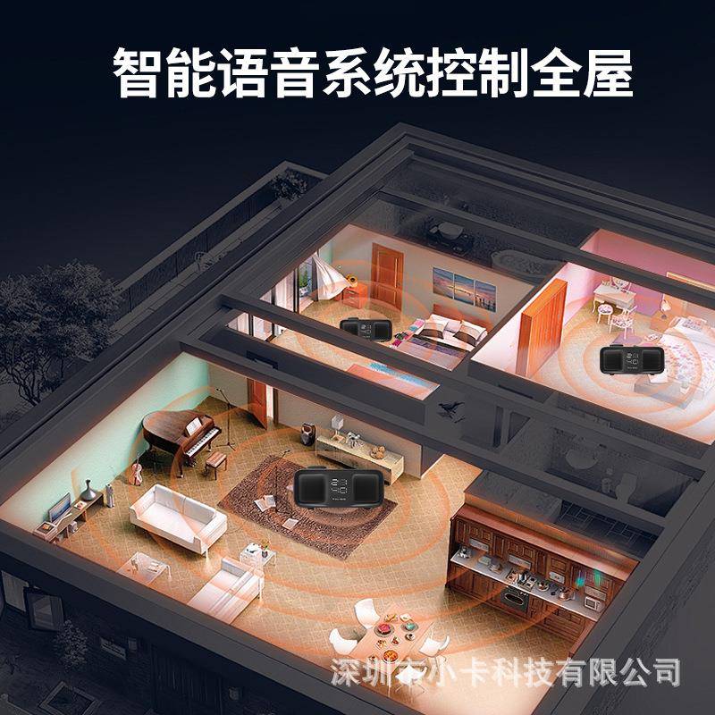 全屋智能家居系统开关面板电动窗帘灯光智能语音控制系统方案