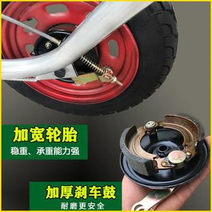 農(nóng)用獨輪雞公車手推單輪工地建筑小推車拉貨兩輪搬運實心田園雙輪