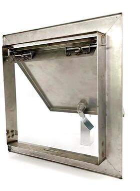 不锈钢修口304维修口侧不锈钢检检查口MOH不检锈钢可开修墙口工厂