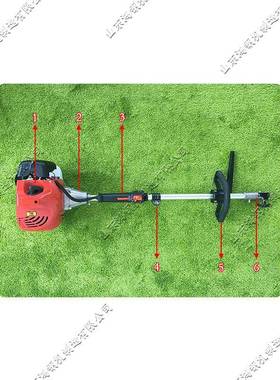 二程手球提式汽油梳草机人造草坪LKG垃圾落雪清扫机冲足场刷草机