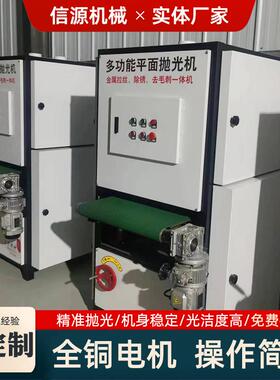 全自动机平面抛光机拉丝WMA金属除锈砂光打磨平面毛抛光拉丝机去