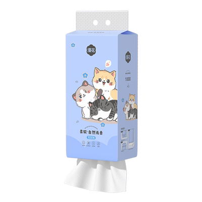 小蛮熊漫花挂式抽纸大包