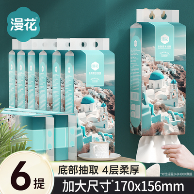 小蛮熊漫花6大提悬挂式抽纸