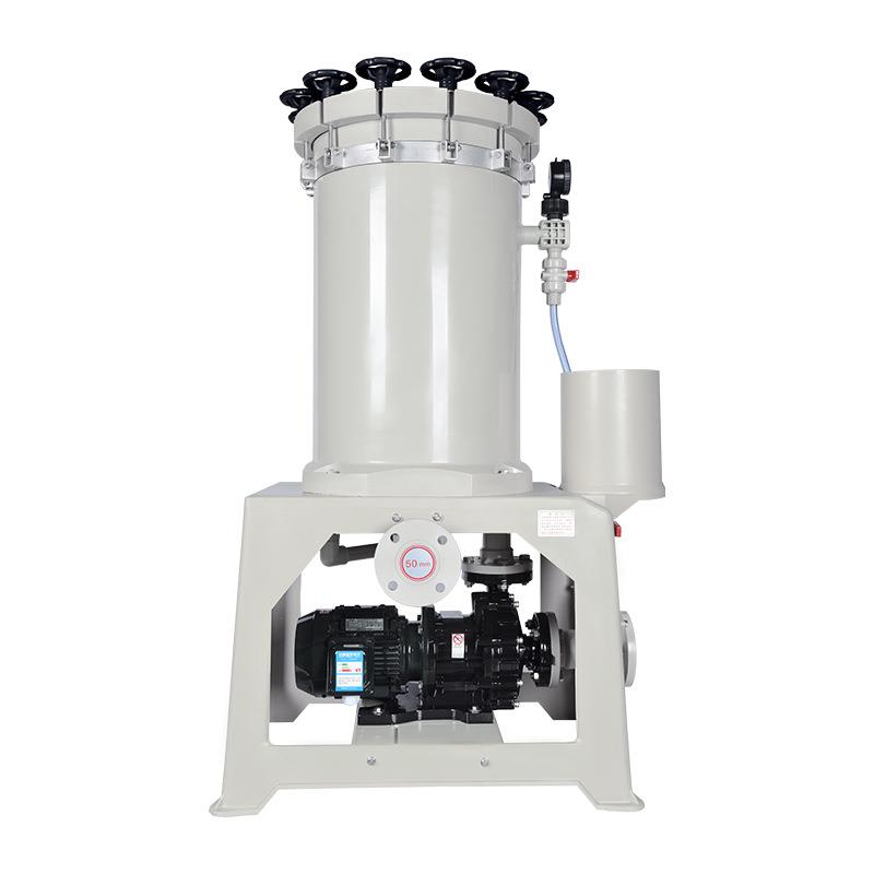 塑料pp镀镍镀铜镀金银湿法冶金耐酸碱化学药液精密电解电镀过滤机