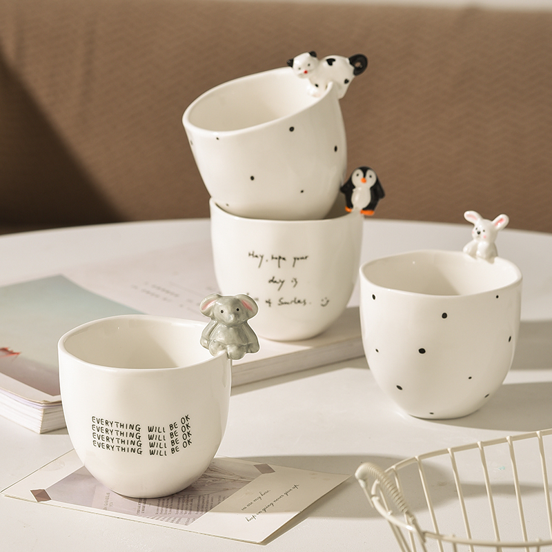 【礼盒装】小动物咖啡杯
