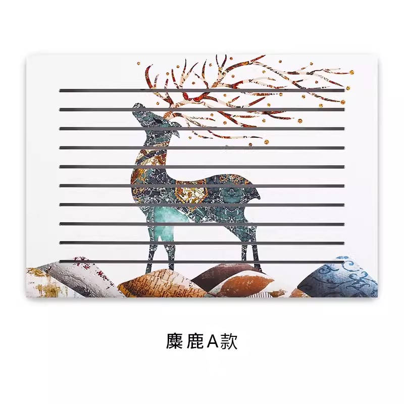 电箱装饰遮挡网h线盒电表盒多媒体配电箱简约新中式弱电表箱装饰