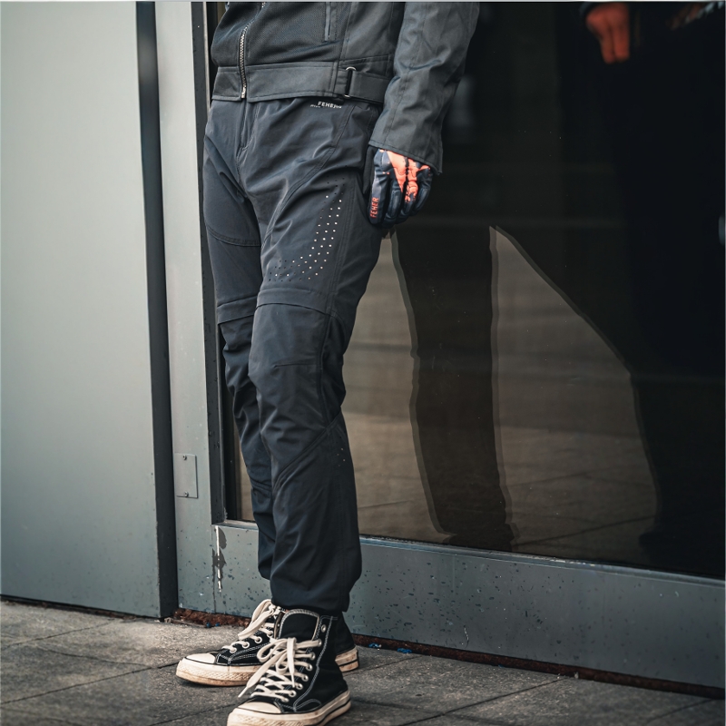 夏季透气轻薄通风休闲裤骑行裤