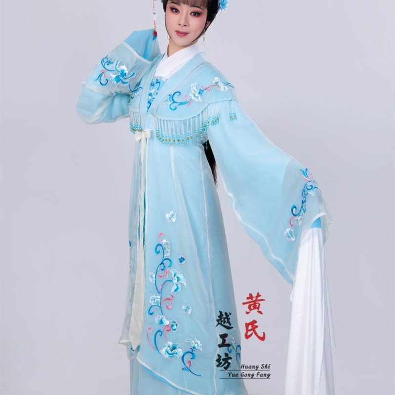 现货速发新款戏曲越剧黄梅戏闽剧粤剧歌仔戏花旦衣小姐夫人加纱对