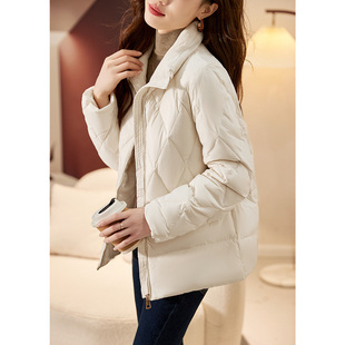2025冬季短款时尚休闲女式羽绒服