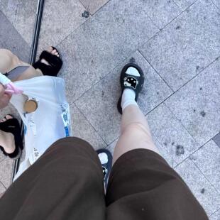 哈喽kitty拖鞋女夏外穿厚底增高凉拖海边沙滩不累脚网红2026新款