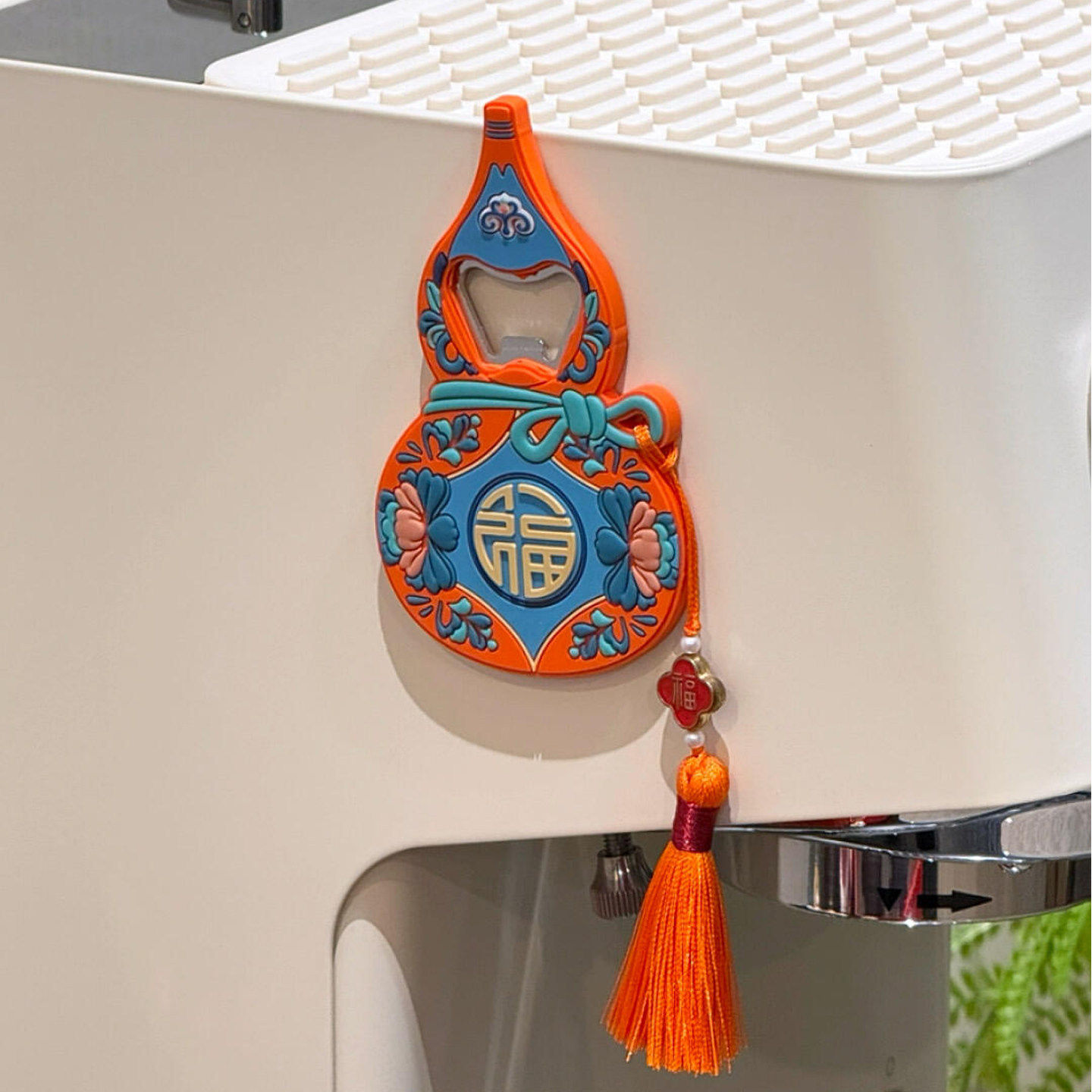2026新款马年葫芦冰箱贴创意立体磁吸冰箱门装饰家用福禄开瓶器