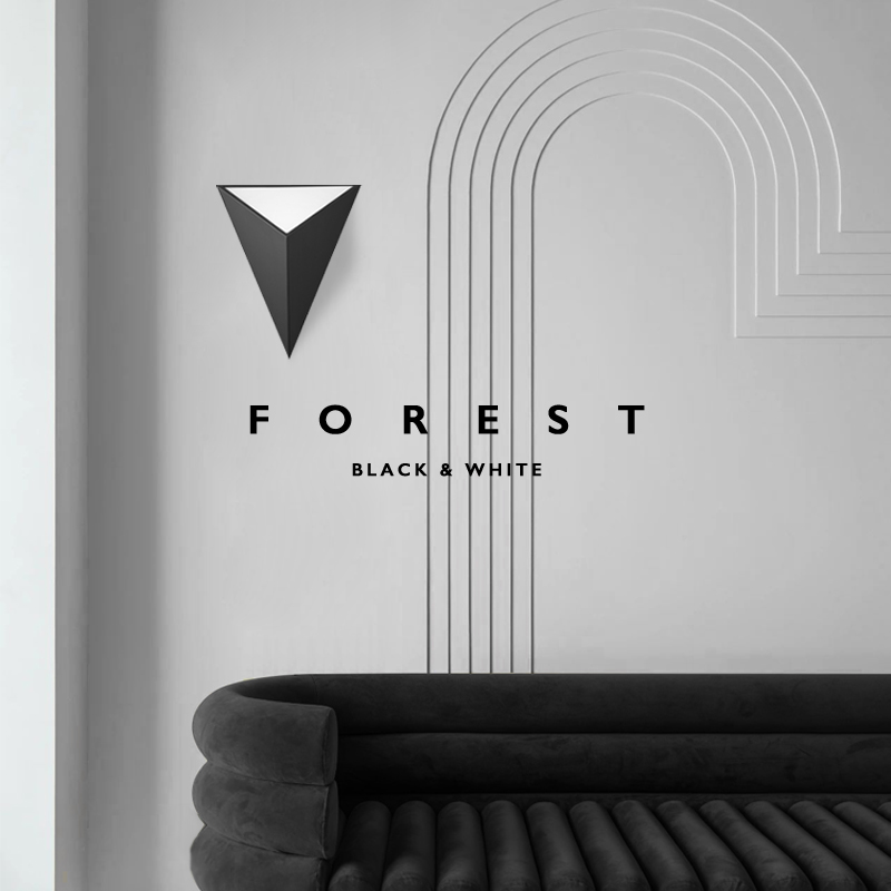 设计师几何创意卧室壁灯简约