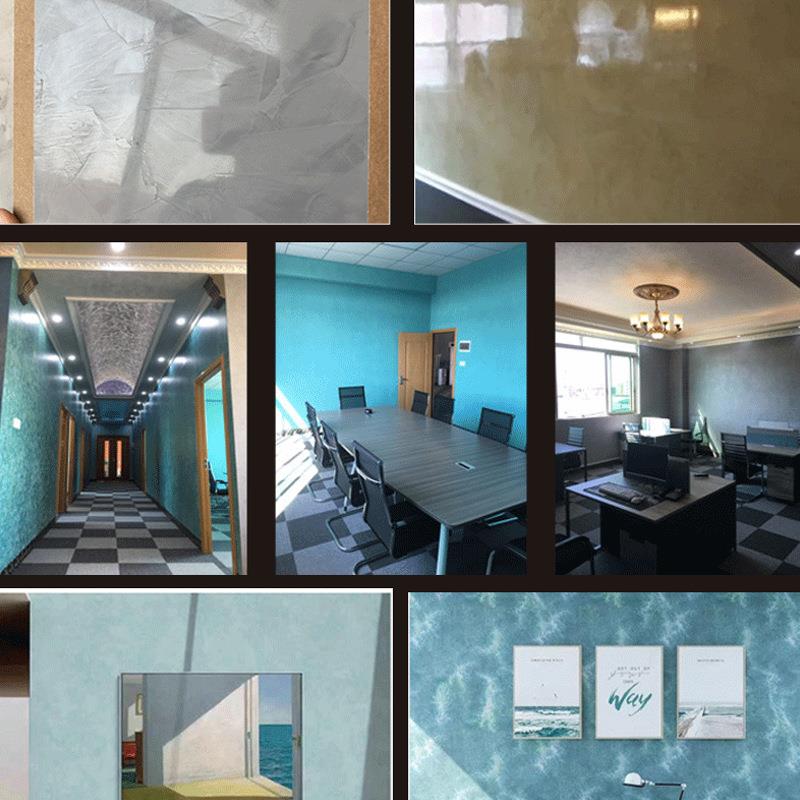 大母指艺术漆高光马来漆美多丝涂料仿大理石水性油漆乳胶漆烤漆