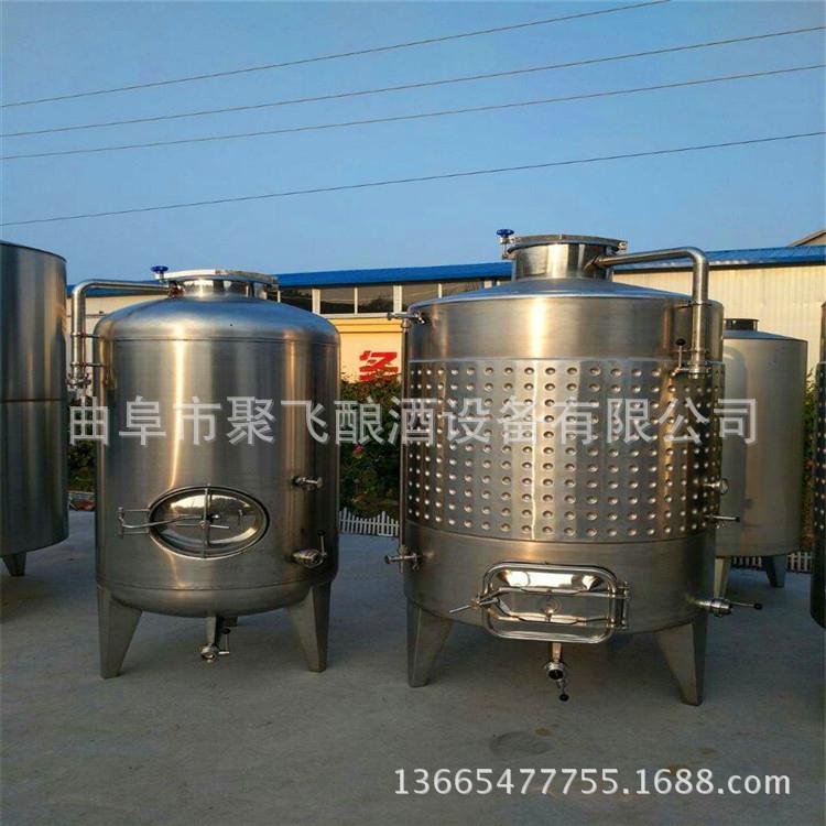加工定做304不锈钢酒罐群 葡萄酿酒储存罐 家用不锈钢地窖储酒
