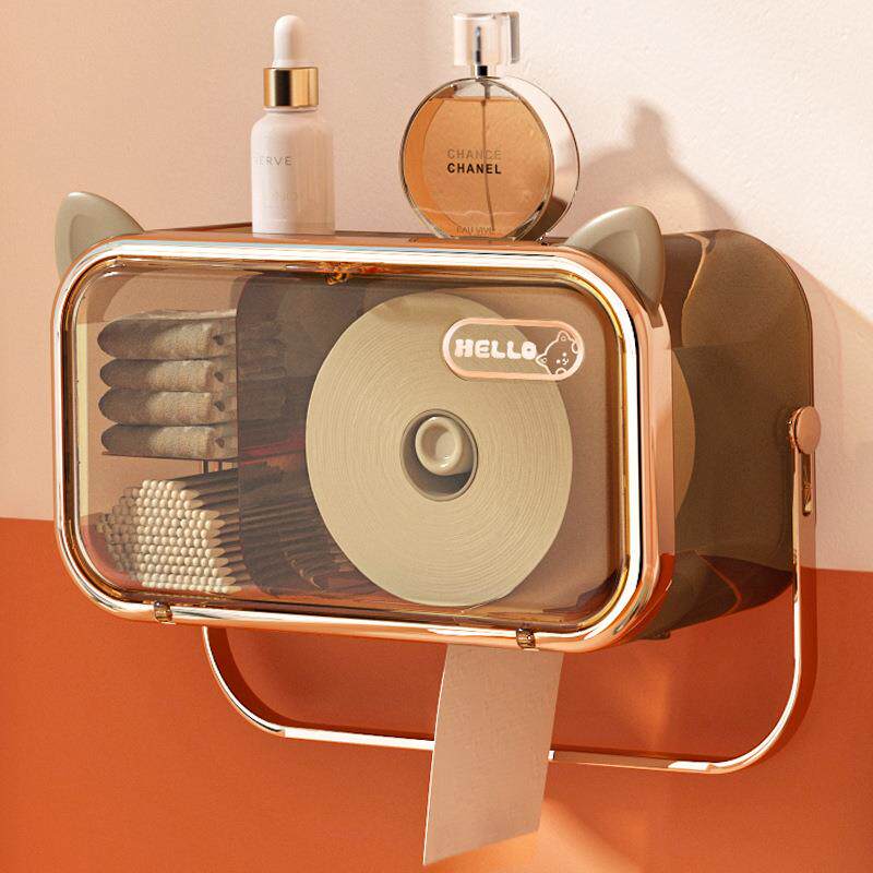 洗脸巾收纳盒壁挂洁面巾擦脸巾卫生间一次性洗面巾纸巾置物架