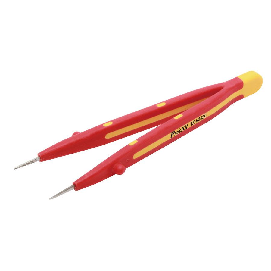 台湾宝工 VDE 1000V耐高压绝缘镊子TZ-V302A/V302B/V302C/V302D