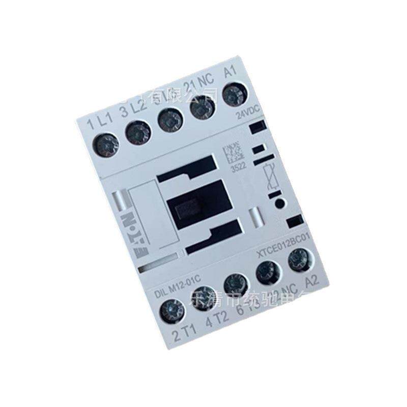 EATON伊顿穆勒 DILM12-01C(24VDC) 电磁接触器12A XTCE012BC01