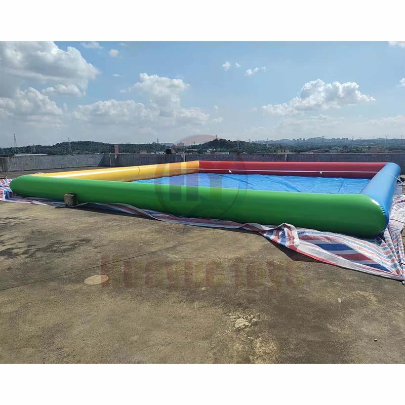 大型移动充气水池儿童成人游泳池儿童钓鱼池加厚支架水池水上乐园