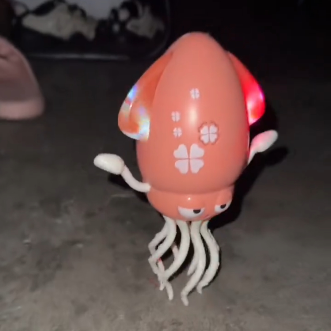 魔性跳舞章鱼网红电动动感应