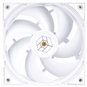 利民TL-H12W-X28白q色主机壳风扇12cm降噪扇叶28mm厚度CPU静音风