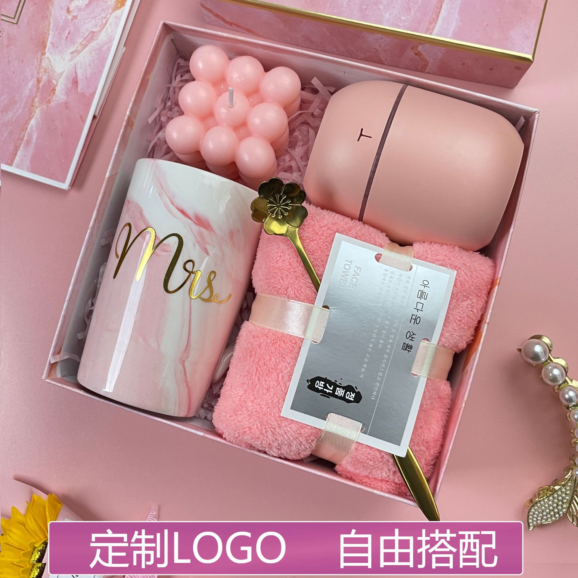 开业礼品伴手礼女伴娘结婚送闺蜜实用高级感小众礼品伴郎礼物盒
