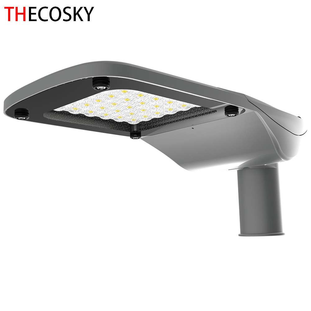 6米8米10米LED市电路灯 大功率路灯 户外双臂双头200W LED路灯