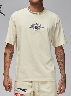 Nike/耐克正品Air Jordan男士圆领休闲运动短袖T恤FQ3803-203