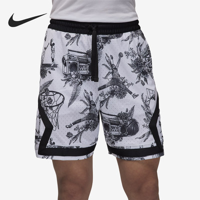 Nike/耐克正品ordan 男士时尚潮流印花轻盈短裤FV8615-100