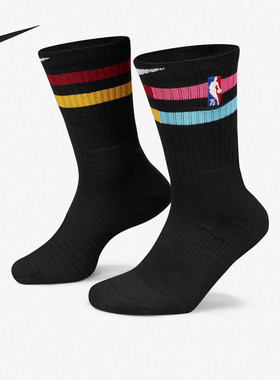 Nike/耐克正品男女运动针织透气篮球运动袜一双装DA4961-010