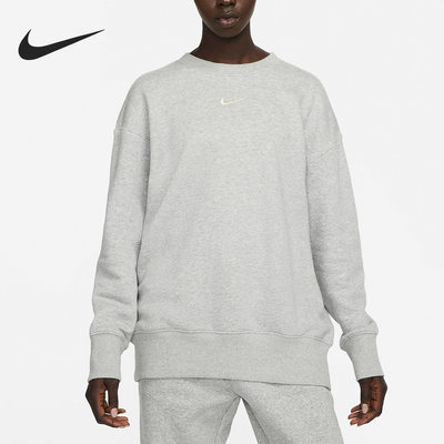 Nike/耐克正品秋冬新款女子运动休闲加绒套头卫衣DQ5734-063